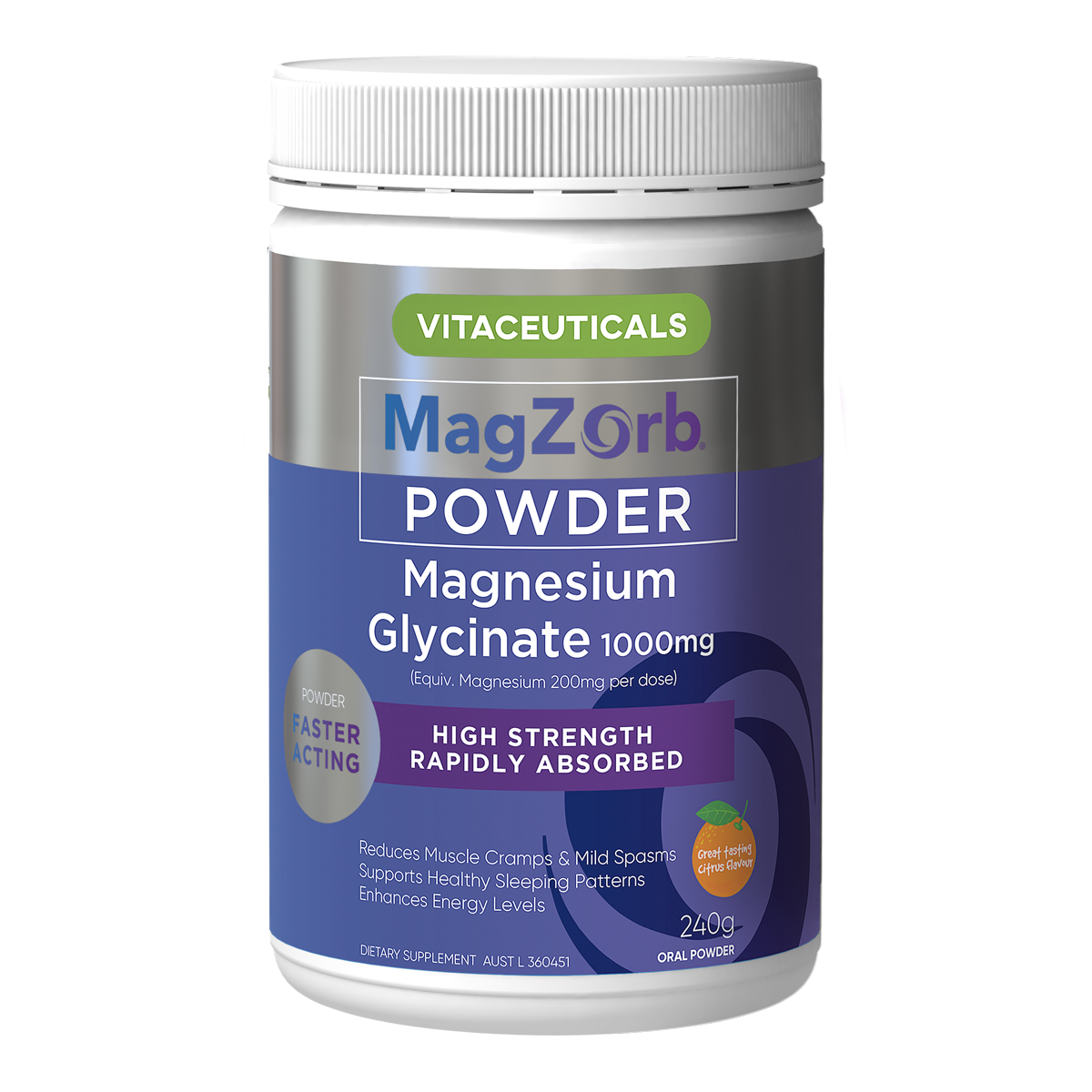 Magzorb Magnesium Glycinate Powder