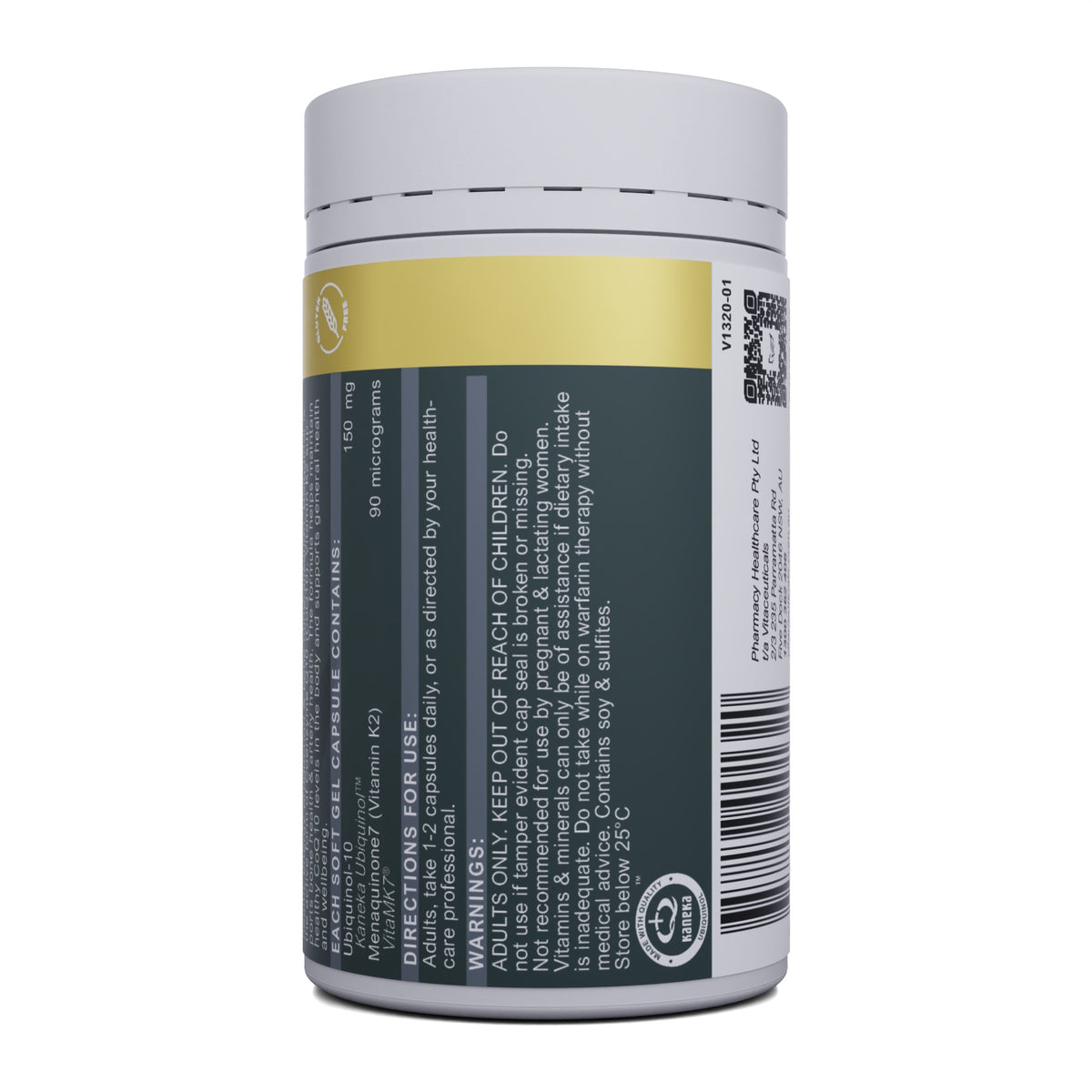 Longevity Essentials Ubiquinol + K2