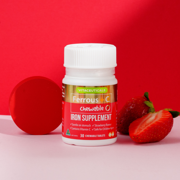 Ferrous + C Chewable Supplement – product image
