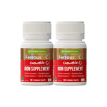 Ferrous + C Chewable Supplement