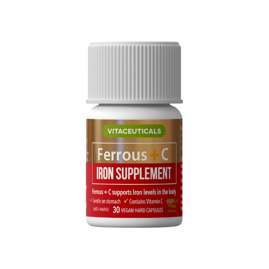 Ferrous + C Iron Supplement – front view