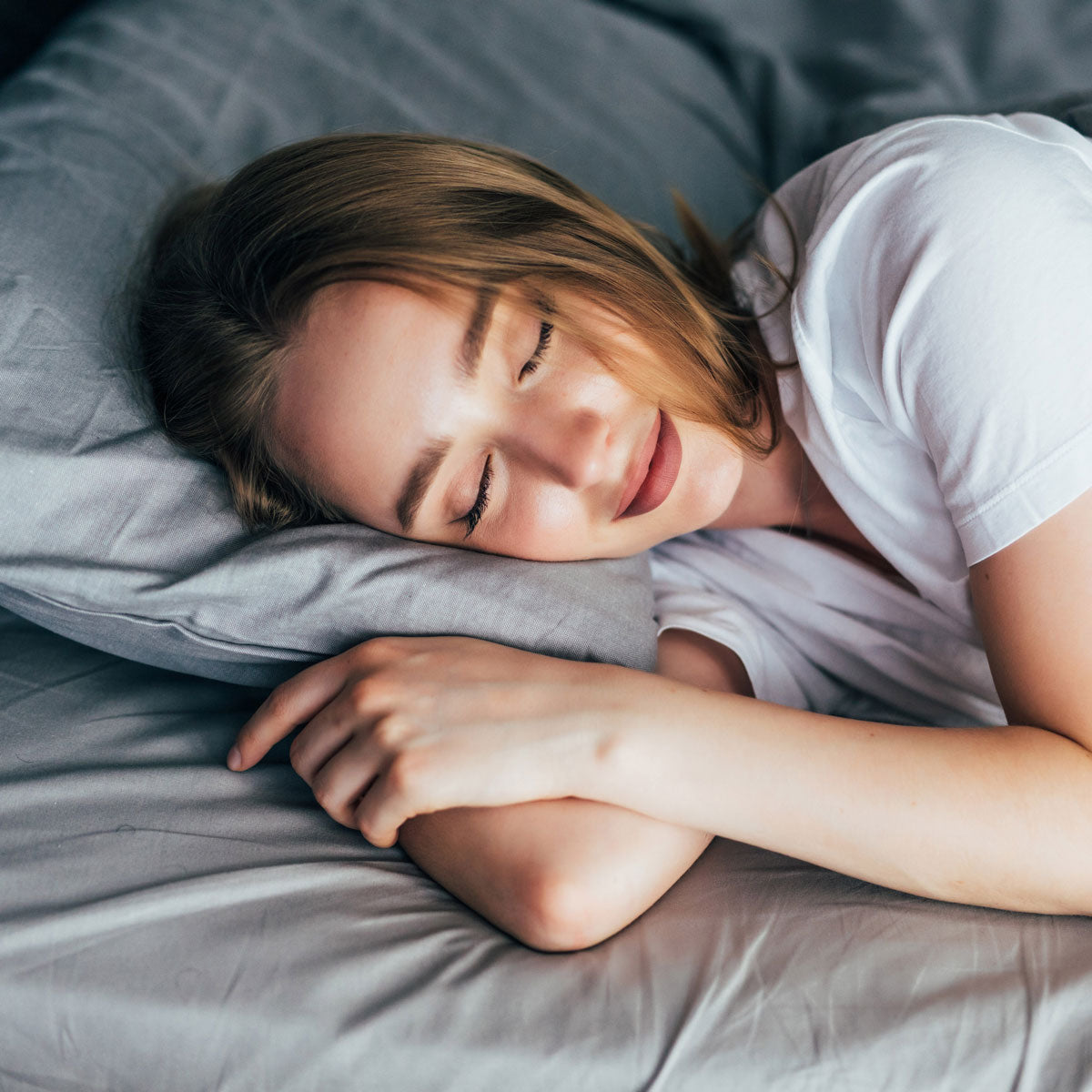 woman sleeping